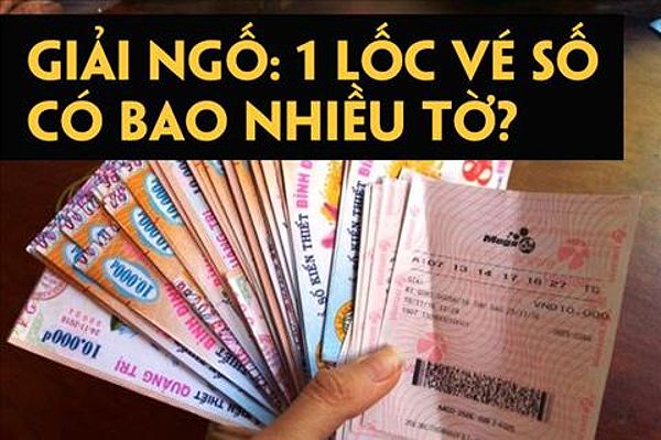 1 lốc vé số có bao nhiêu tờ 1 ngày phát hành bao nhiêu tờ vé số hình ảnh